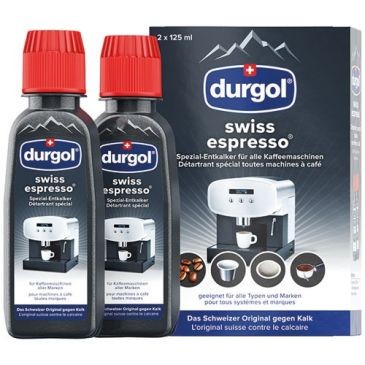 DURGOL Durgol swiss détartrant espresso 2x125ml