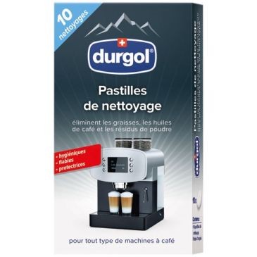 DURGOL Durgol pastille de nettoyage machine à café x10