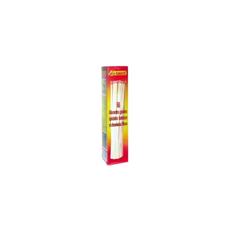 FAVORIT Allumette géante 20cm boîte de 50 1241