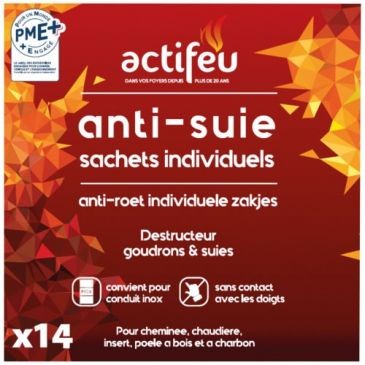 ACTIFEU Anti suie actifeu dose individuelle boite de 14