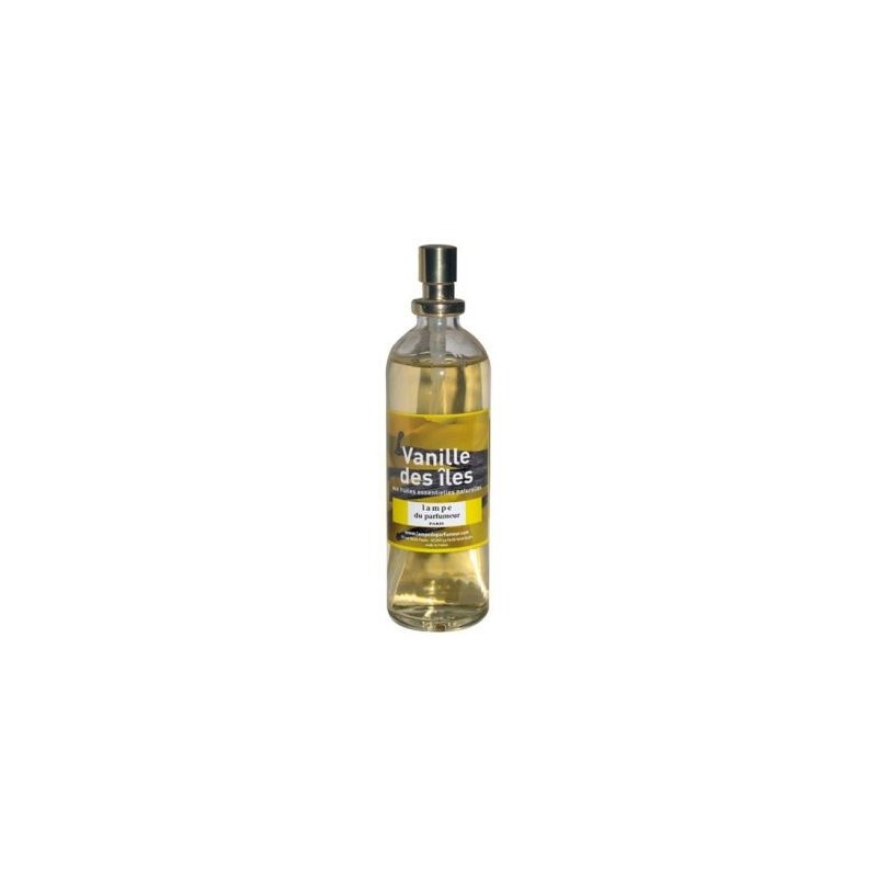 LAMPE DU PARFUMEUR Vaporisateur d'ambiance 100ml vanille des îles