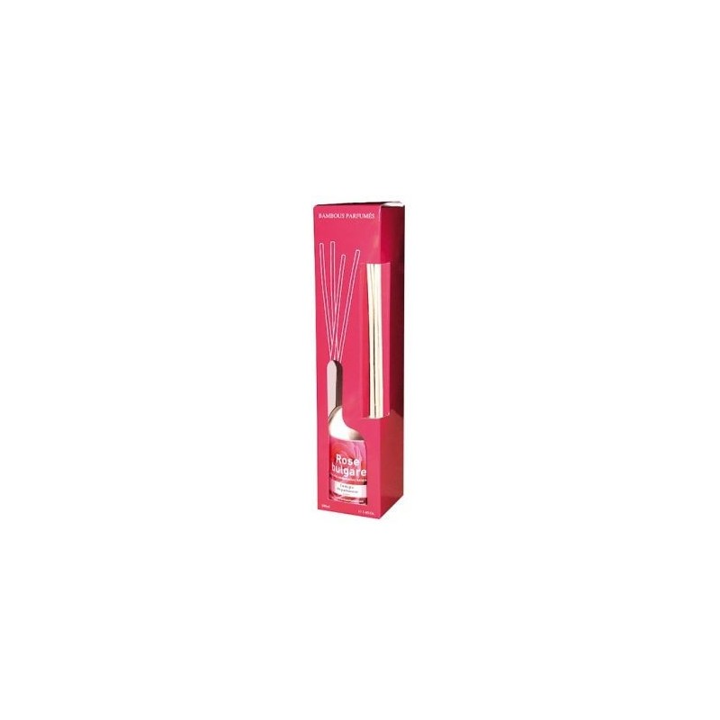 LAMPE DU PARFUMEUR Brins de parfum bambou 100ml rose bulgare
