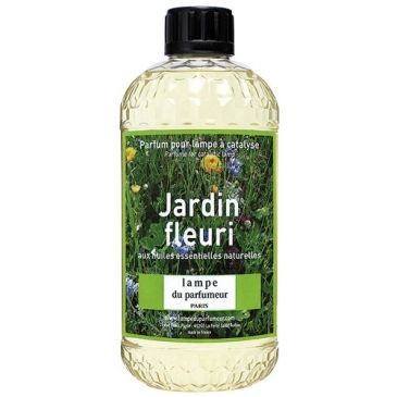 LAMPE DU PARFUMEUR Recharge pour lampe 500ml jardin fleuri
