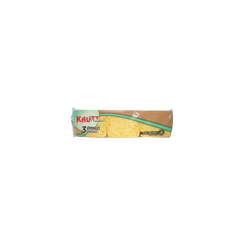 KALITT MAISON Kalitt éponge végétale n.2 lot/3