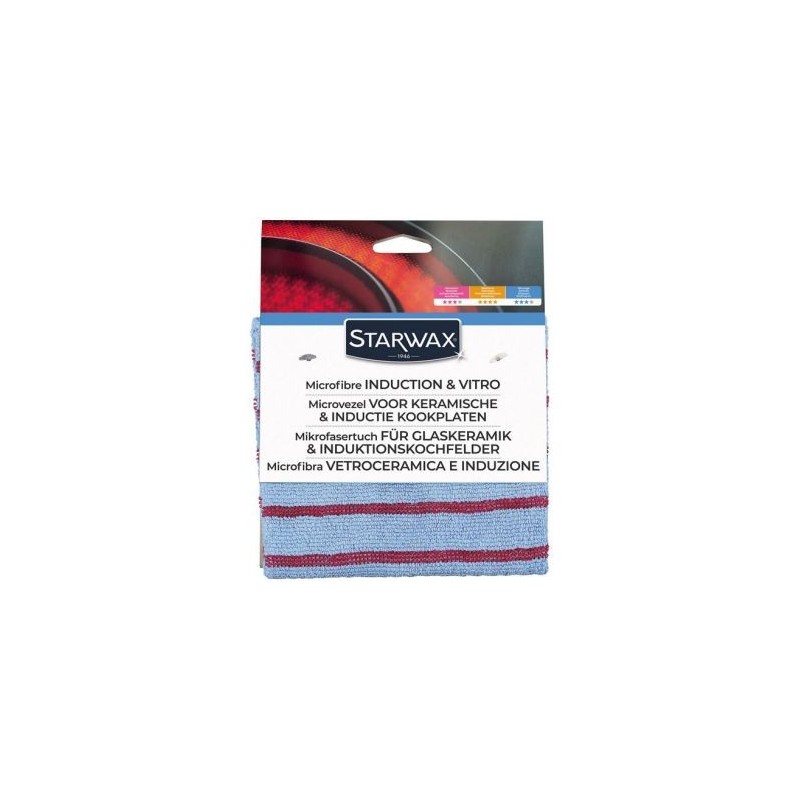 STARWAX Microfibre vitrocéramique et induction double face