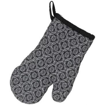 KELA Gant Gianna carreaux black 28 x 18 cm
