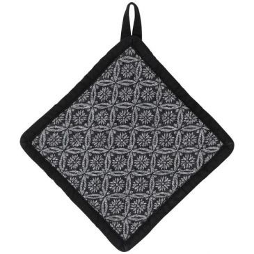 KELA Manique Gianna carreaux black 20 x 20cm