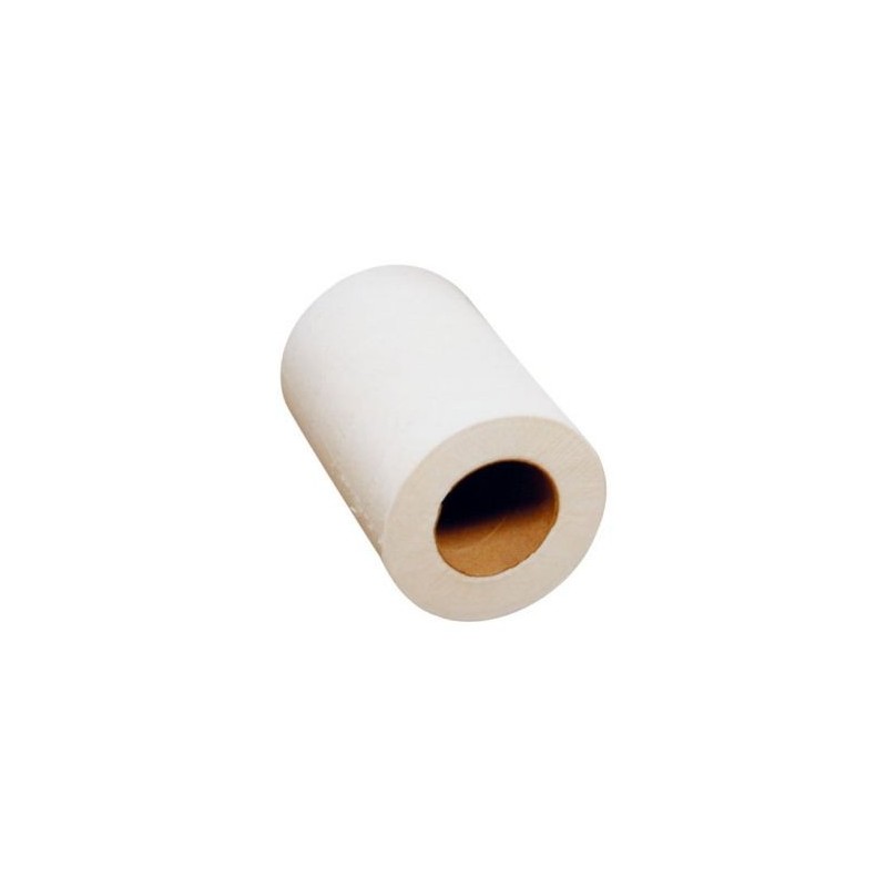 GLOBAL HYGIENE Bobine essuyage blanche 2 plis 200 formats pure ouate x 12