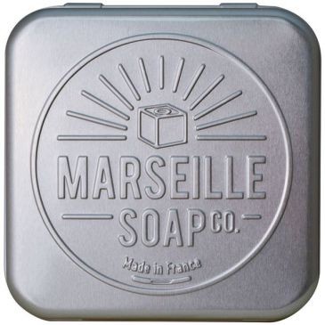MARSEILLE SOAP Boite métal pour savon de marseille de100g