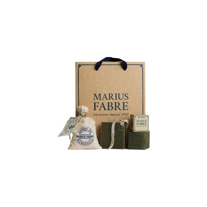 MARIUS FABRE Coffret cadeau découverte du savon de marseille
