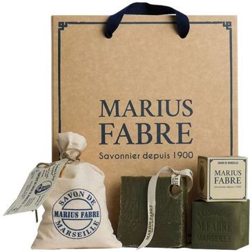 MARIUS FABRE Coffret cadeau découverte du savon de marseille