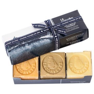 LA CORVETTE Coffret Cadeau les cubes de provence 300gr