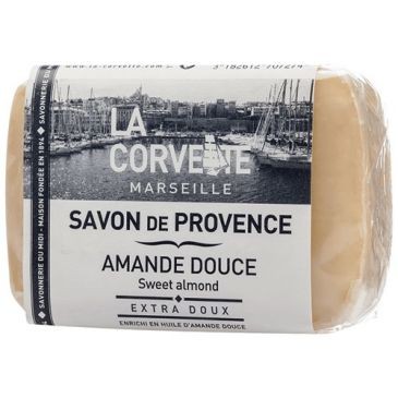 LA CORVETTE Savon de provence amande douce 100g