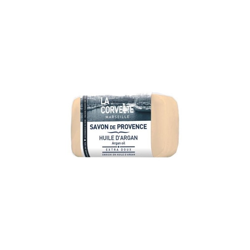 LA CORVETTE Savon de provence huile d'argan 100g