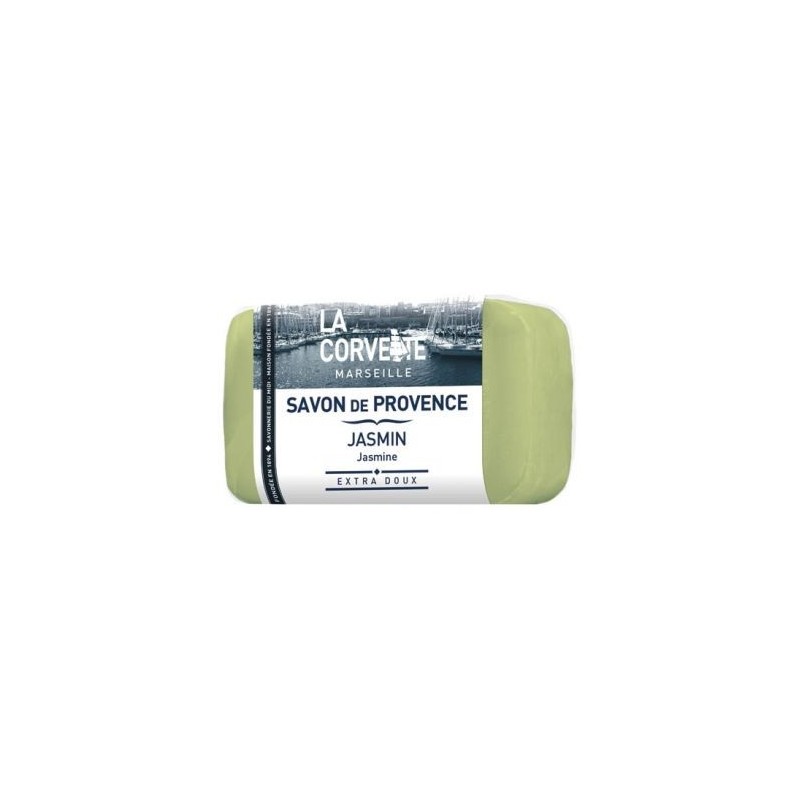 LA CORVETTE Savon de provence jasmin 100g sans paraben.