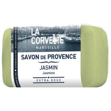 LA CORVETTE Savon de provence jasmin 100g sans paraben.