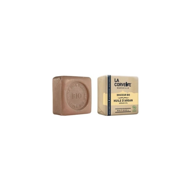 LA CORVETTE Savon douceur bio huile d'argan 100g