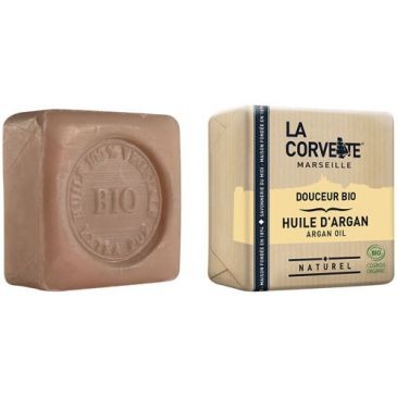 LA CORVETTE Savon douceur bio huile d'argan 100g