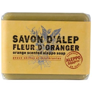 ALEPPO SOAP Savonnette d'Alep à l'oranger 100g