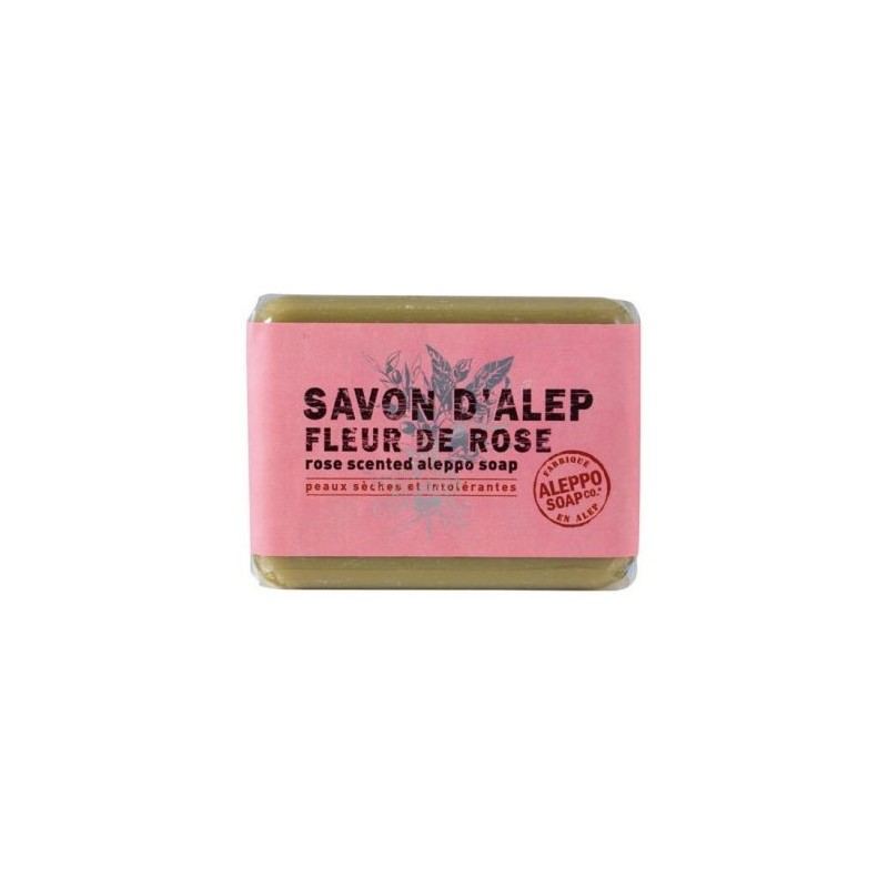 ALEPPO SOAP Savonnette d'Alep à la rose 100g