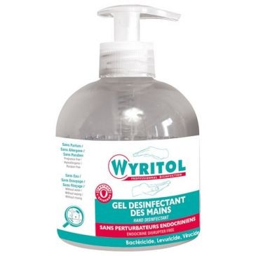 Wyritol Wyritol gel sps désinfectant mains pompe 300ml