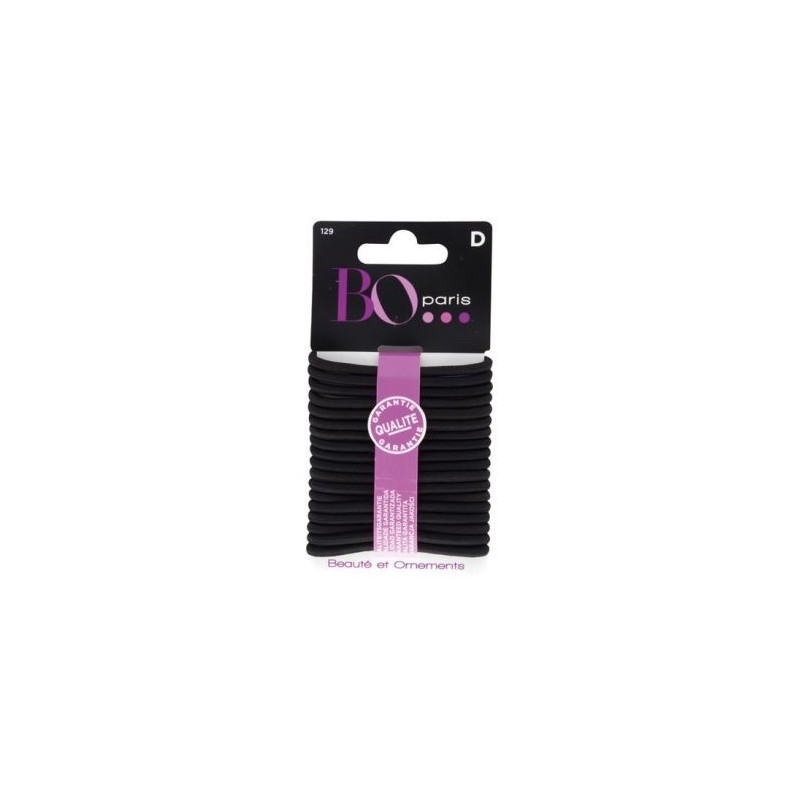 BO PARIS Elastiques noirs epais D