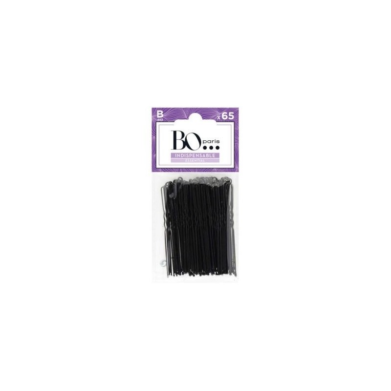 BO PARIS Epingles chignon noires grand modèle