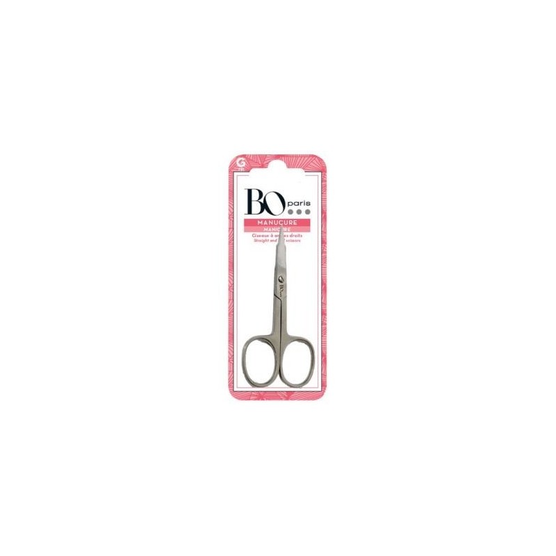 BO PARIS Ciseaux à ongles droits inox G