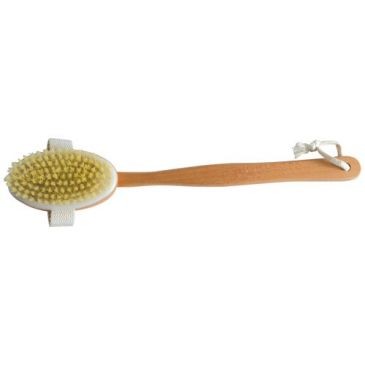 MSV Brosse de bain en bois 37cm