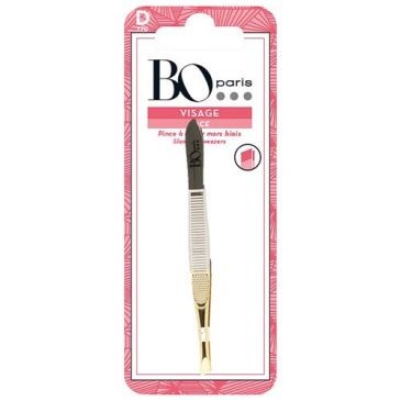 BO PARIS Pince à épiler mors biais doré D