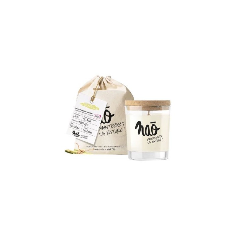 MAISON BERGER Bougie bio Nao 200gr citronnelle