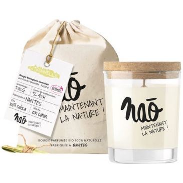 MAISON BERGER Bougie bio Nao 200gr citronnelle