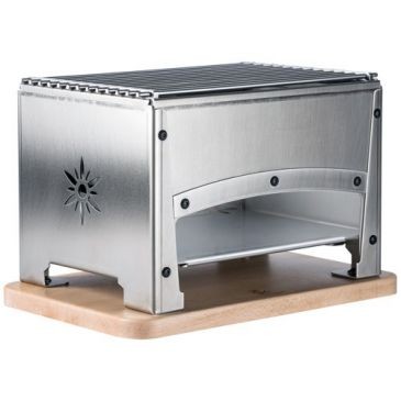 TELLIER Combiné Brasero et reblochon en inox 33x22cm