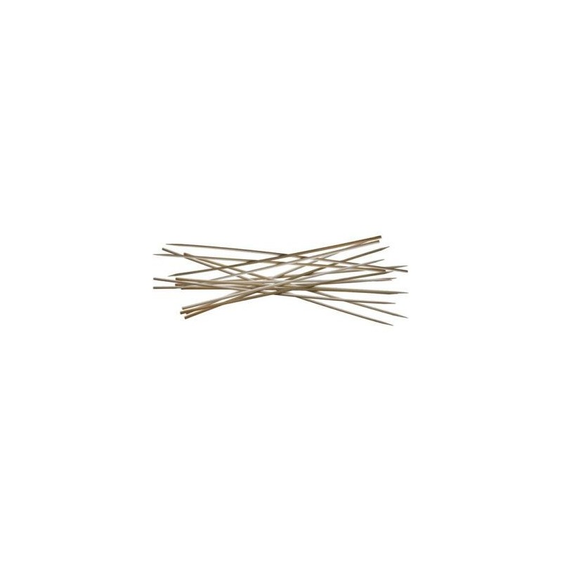 GARDEN MAX Brochettes bambou 30cm x 100 pièces