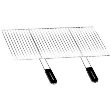 GARDEN MAX Grille barbecue recoupable 70x40cm
