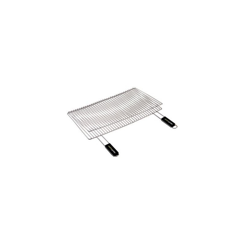 GARDEN MAX Grille double rectangulaire 60x40cm manche soft touch
