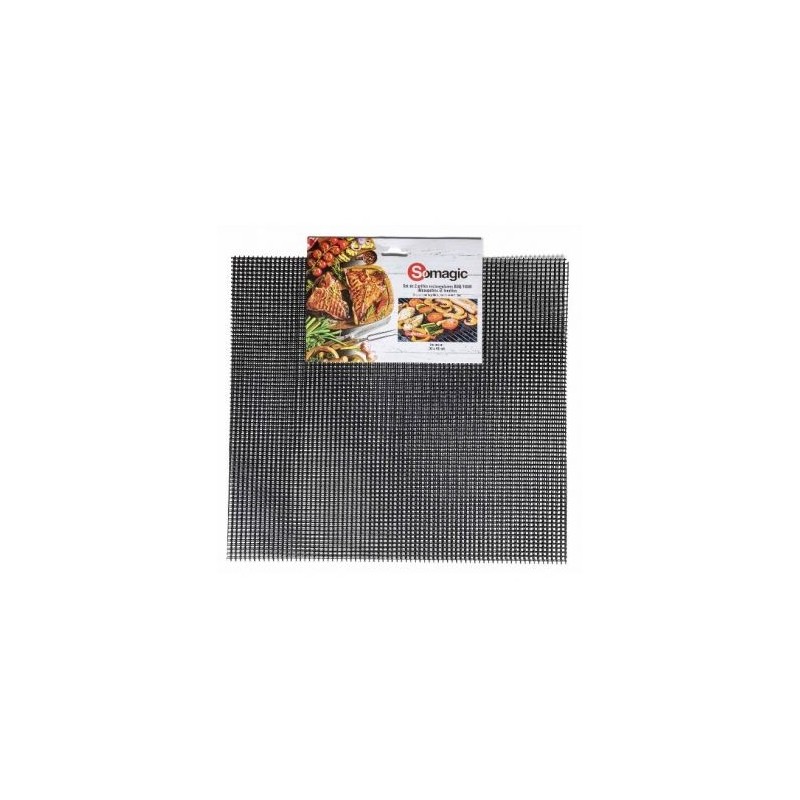 SOMAGIC Lot de 2 grilles rectangulaire 36x40cm découplable lavable