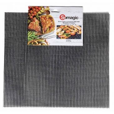 SOMAGIC Lot de 2 grilles rectangulaire 36x40cm découplable lavable