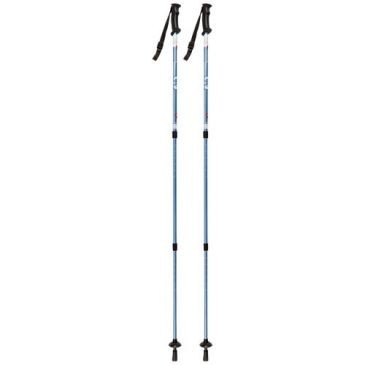 CAO Bâton de randonnée lot de 2 hauteur réglable 66 à 145cm gris