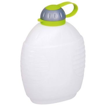 Eda Gourde 1l naturel gris perle vert anis