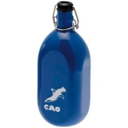 Gourde carrée 1L en aluminium assortie