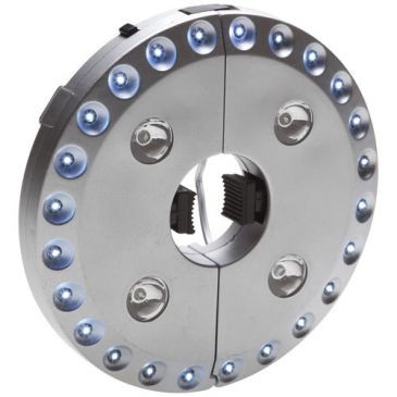 CAO Lampe tente / parasol 28 led abs gris 16cm