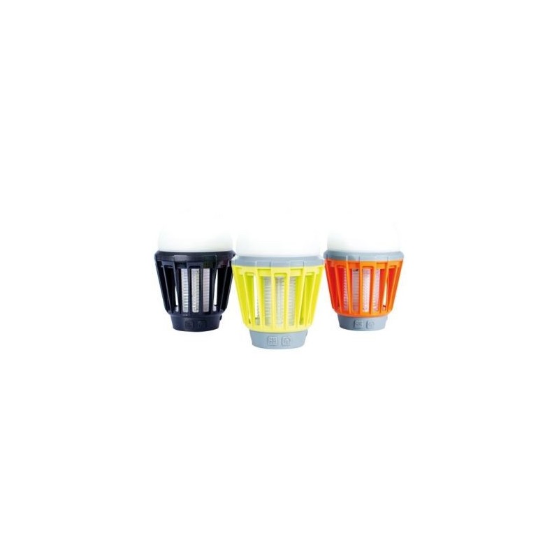 CAO Lanterne led anti insectes abs h13cm coloris assortis