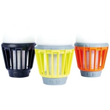 CAO Lanterne led anti insectes abs h13cm coloris assortis
