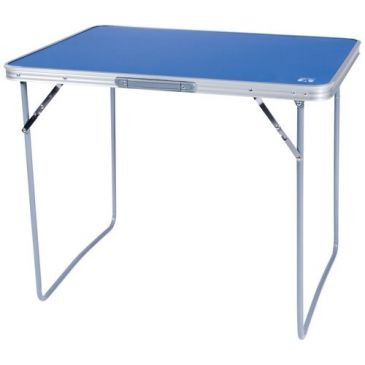 CAO Table de camp 80x60cm h67cm bleue