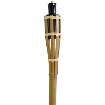 FAVORIT Torche bambou 1.20m avec reservoir 0.5