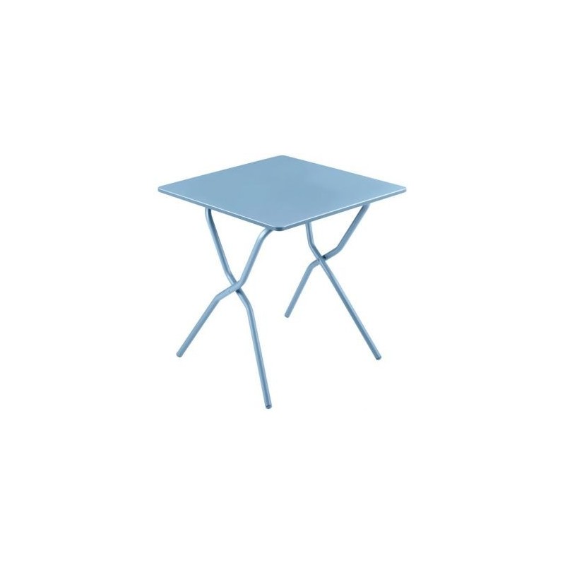 LAFUMA MOBILIER Table pliante Balcony colorblock ciel 70x64cm