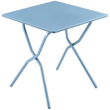 LAFUMA MOBILIER Table pliante Balcony colorblock ciel 70x64cm