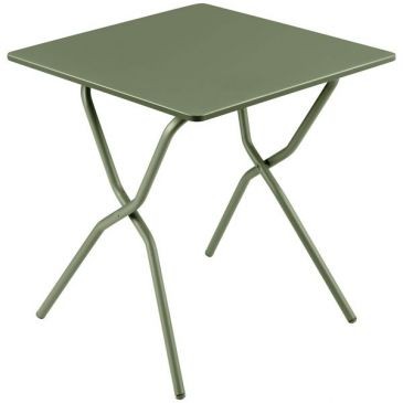 LAFUMA MOBILIER Table pliante Balcony colorblock moss 70x64cm