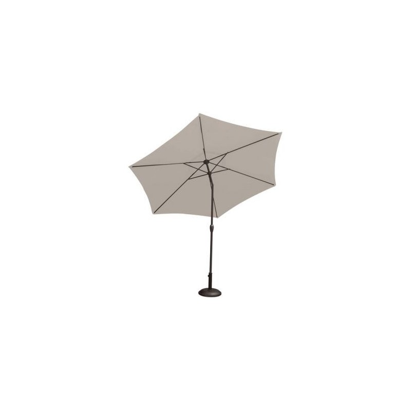 OZALIDE Parasol droit diam.300cm lin